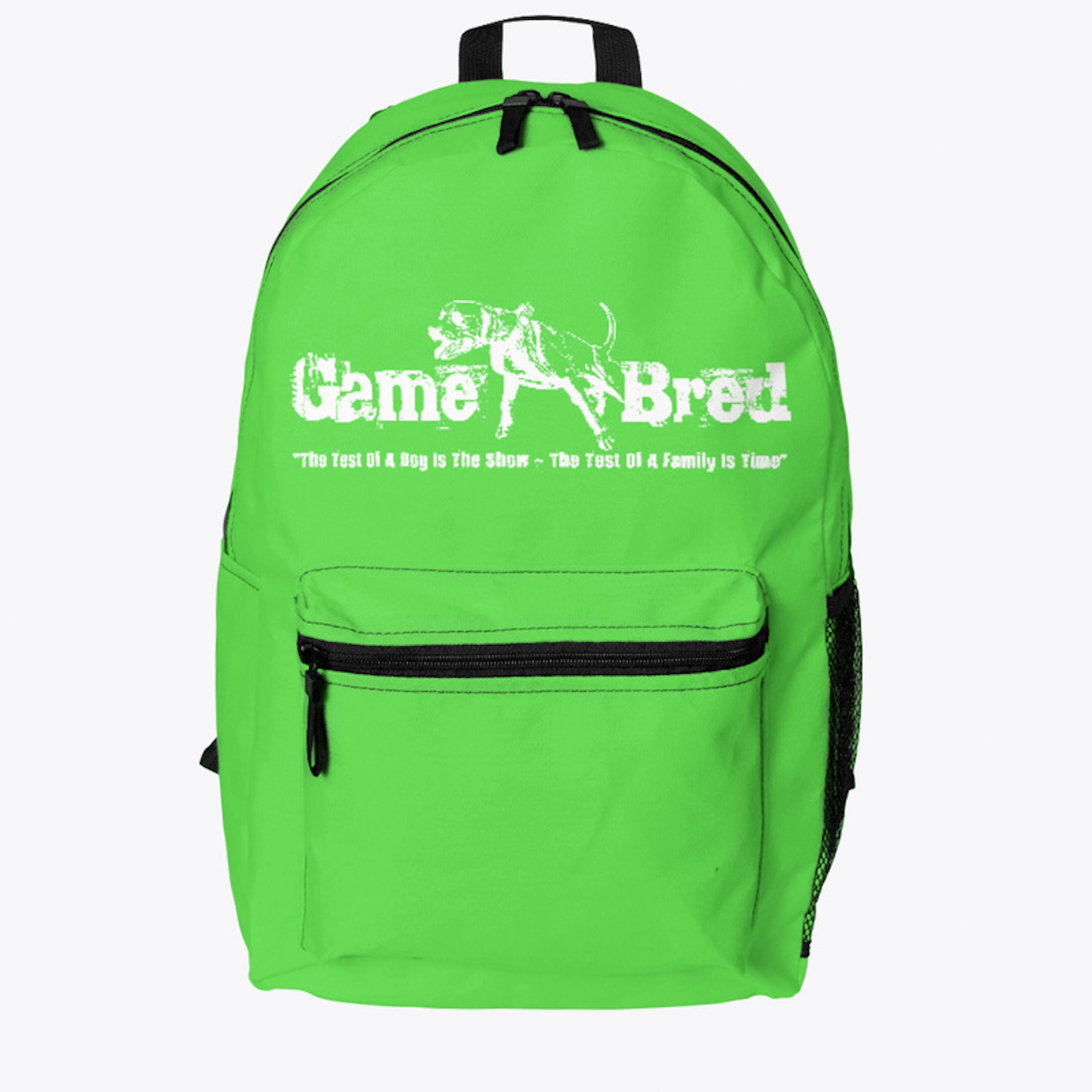 Game Bred Back Pack Design