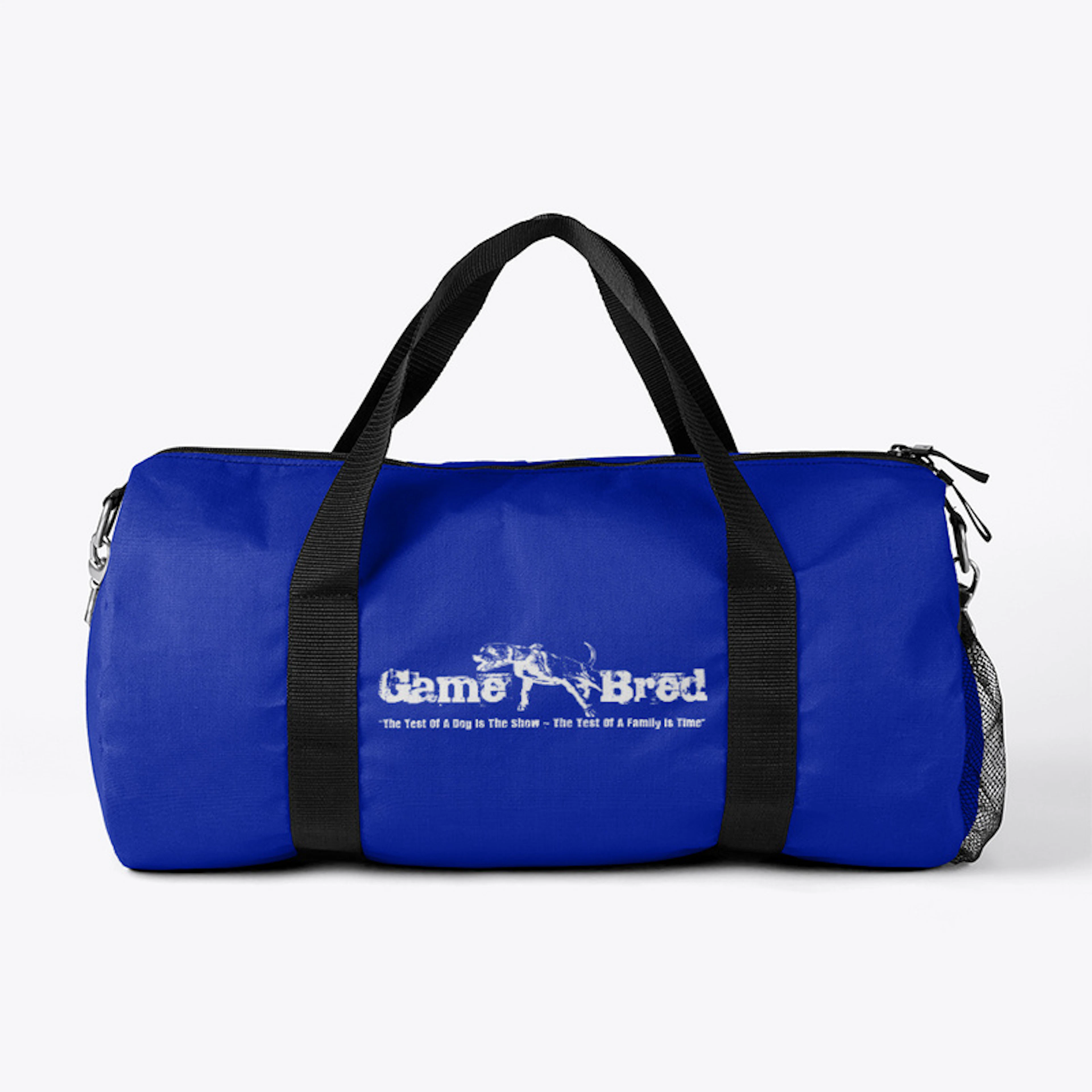 Game Bred Duffle Bag design